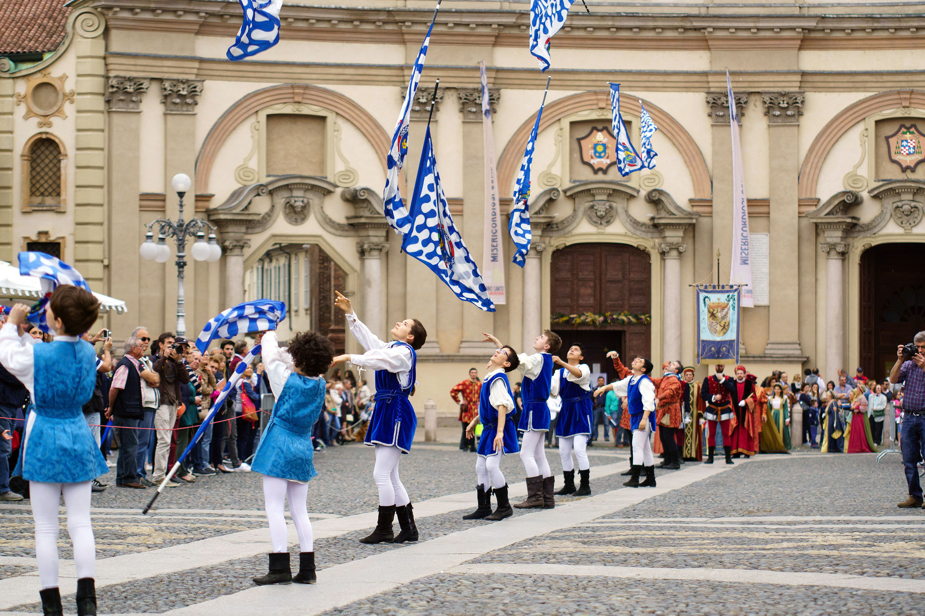 Sbandieratori manifestazione