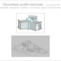 “Quartiere polifunzionale” residenziale - alberghiero - sanitario - commerciale - sede Croce Rossa Italiana - Gambolò (PV)